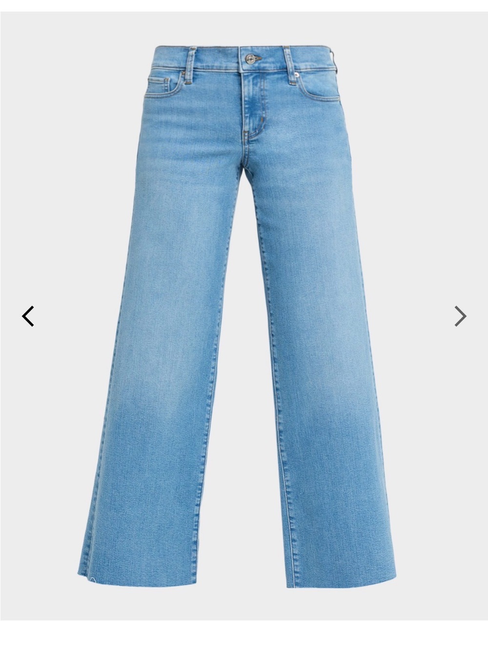 FRAME Low-Rise Le Slim Palazzo Jeans